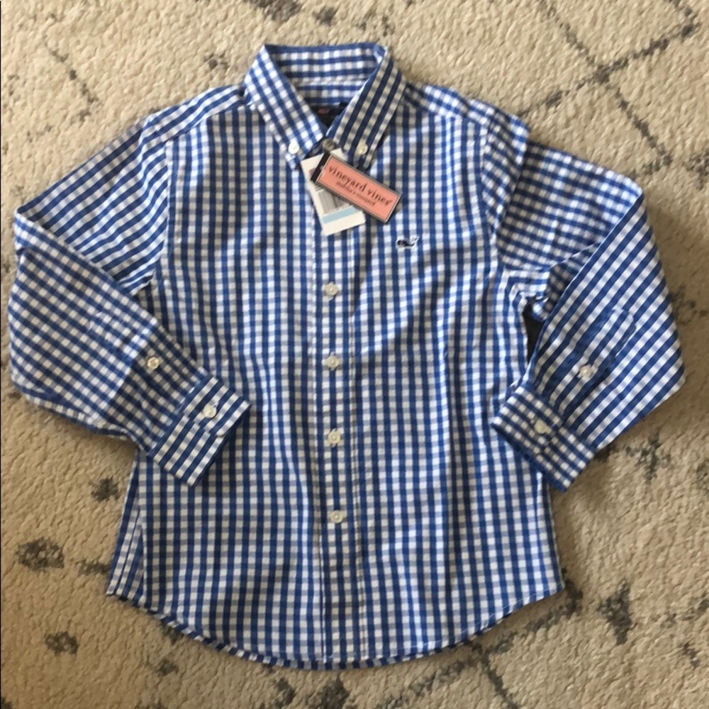 Vineyard vines boys button down